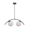 Lampa wisząca WAVE Zuma Line 5013 biały/czarny