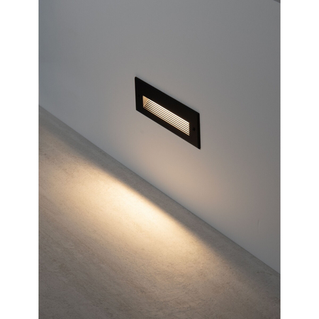 Kinkiet zewnętrzny Luces Exclusivas CENDILO LE75318 czarny