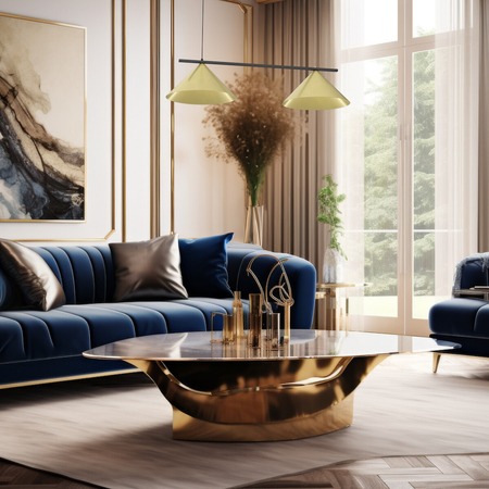 Milagro Lampa wisząca CAPITAL CZARNO-ZŁOTY 2XGX53 MLP0941 CZARNY-ZŁOTY