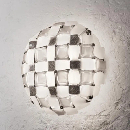 Lampa sufitowa Slamp MIDA - WHITE/PLATINUM L MIDCL00SLV00000NMTEU biały