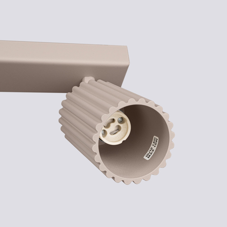 Sollux Lighting Plafon KARBON 4L taupe SL.1765