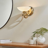 Kinkiet Endon Lighting Cagney CAGNEY-1WBAB mosiądz