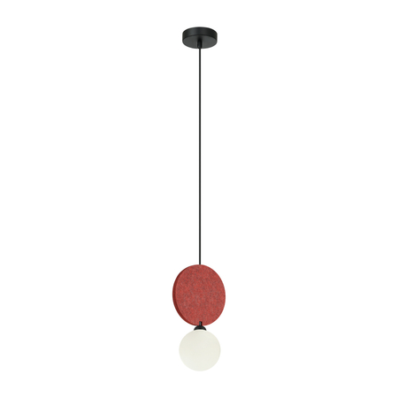 Lampa wisząca Italux PND-59779-1M-RED Czarny, czerwony