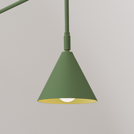 Sollux Lighting Kinkiet NOX zielona oliwka SL.1700