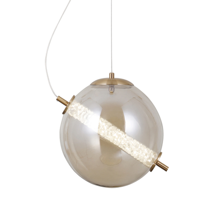 Lampa wisząca Italux Nola PND-34366-HBR-AMB złoty