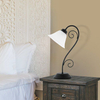 Lampa stołowa Rabalux Athen 7812 czarny matowy