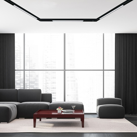 Milagro Magnetic track 600mm 24W 4000K ML7147 CZARNY