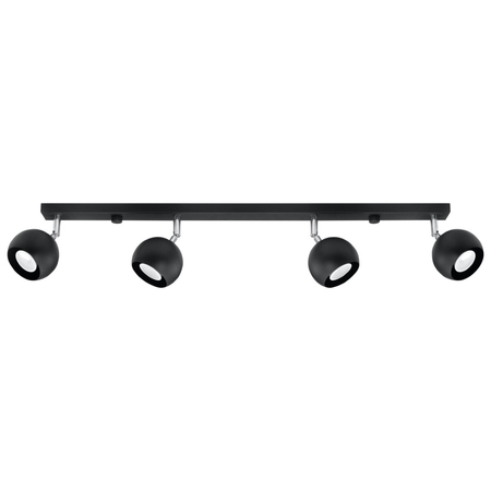 Sollux Lighting Plafon OCULARE 4L czarny SL.0447