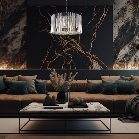 Milagro Żyrandol RITZ CHROME 12xE14 ML0396 CHROM