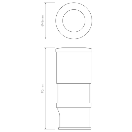 Lampa gruntowa Astro Terra 42 LED 1201007 Anodowane Aluminium