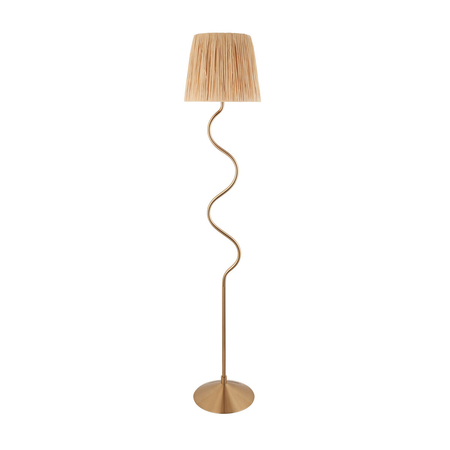 Endon Lighting Lampa podłogowa 114224 mosiądz