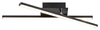 Lampa sufitowa Rabalux Svetlana 3513 czarny matowy