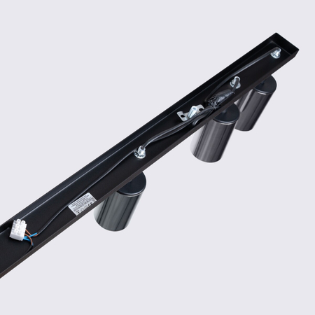 Sollux Lighting Plafon WINX 6L czarny/chrom SL.1372