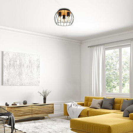 Lampa sufitowa Rabalux Kamala 5293 czarny