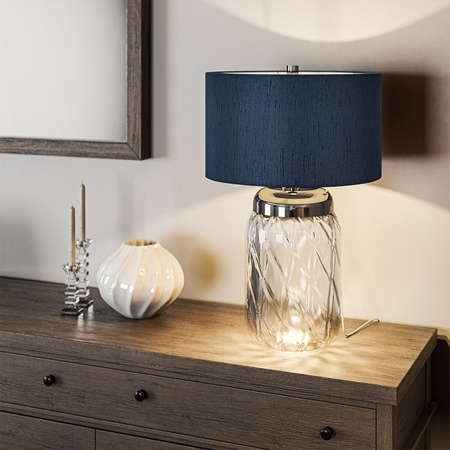 Lampa stołowa Sola - 2 źródła światła Quintiesse QN-SOLA-TL-L-BLU