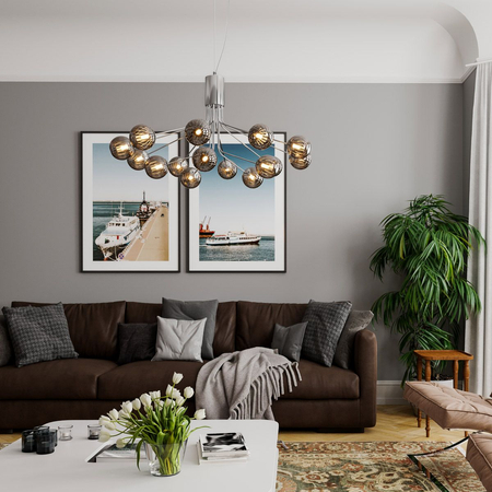 Lampa wisząca By Rydens 4201590-4505 Galax 15-l 