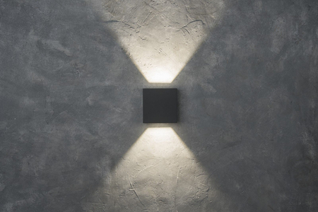 Kinkiet zewnętrzny Lutec GEMINI 5104005118 czarny