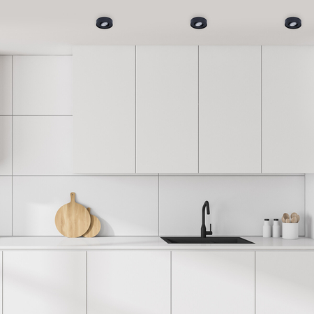 Milagro Oprawa Podtynkowa Nusa Round Black ML0022 CZARNY