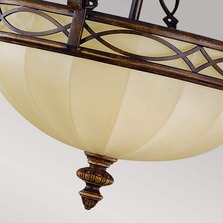 Lampa sufitowa Elstead Lighting Drawing Room brązowy FE-DRAWING-ROOM-SFC