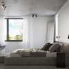 Sollux Lighting Kinkiet DIREZIONE czarny SL.0498