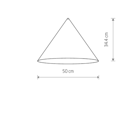 Klosz/Abażur Nowodvorski CAMELEON ZENITH 11504 Umbra blue