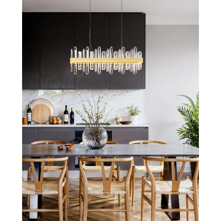 By Rydens Lampa wisząca Triumph Bar mosiądz/przezroczysta 4202580-7002