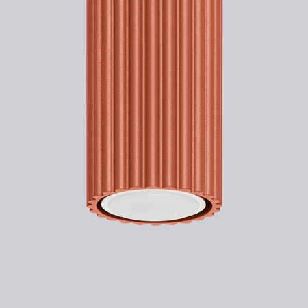 Sollux Lighting Plafon KARBON 10 ochra czerwona SL.1625