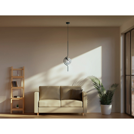 Lampa wisząca Kaja NEVA K-5330 grafitowy, czarny