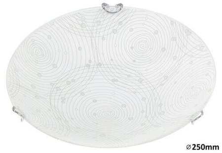 Lampa sufitowa Rabalux Andra 3234 biały wzorzysty