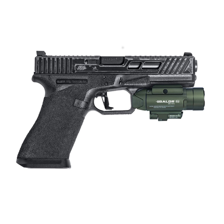 Latarka na broń Olight BALDR Pro Desert Tan z celownikiem laserowym