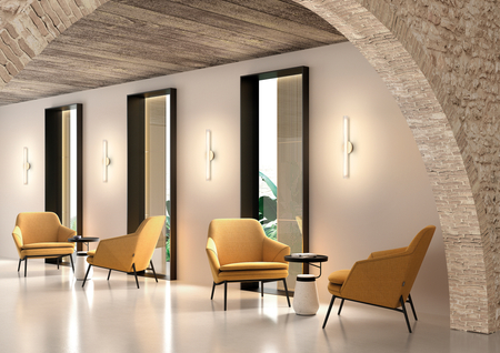 Lampa ścienna OSLO czarny mat LED 16W 3000K szkło transparentne, ściemnialna