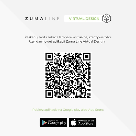 Lampa wisząca Zuma Line P0389-03D-F7AC Gem