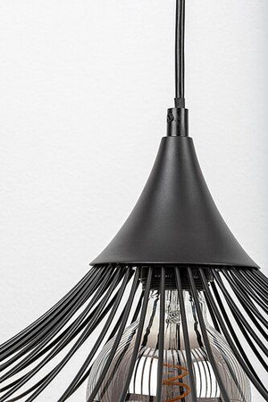Lampa wisząca Rabalux Sombero 72004 czarny matowy
