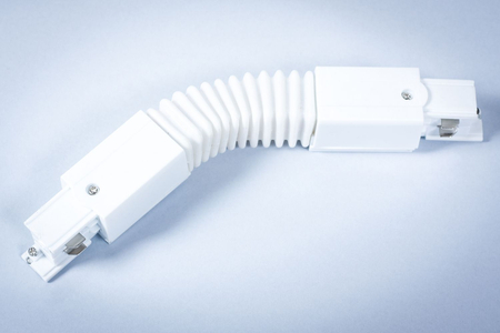 Konektor 3-fazowy biały regulowany kąt - miękki