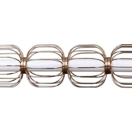 Lampa wisząca Italux Pedro PND-34405-5-HBR Złoty