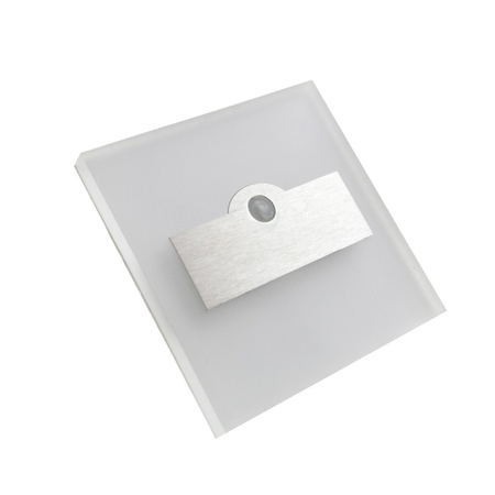 Eko-Light Oprawa schodowa LUMI Barwa Neutralna 4000K 12V z czujnikiem ruchu EKS1527 BIAŁY / SREBRNY