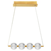 Light Prestige Lampa wisząca Brillant 4 złota LED CCT LP-3303/4L GD