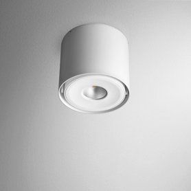 Lampa natynkowa AQForm Tuba 111 Qrled 230V Surface Biały Struktura