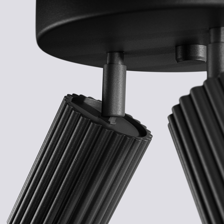 Sollux Lighting Plafon KARBON 3P czarny SL.1582