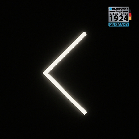 Lampa LED Hexagon Blaupunkt 19,2W panel sufitowy led 4000K CRI90 w kształcie strzałki