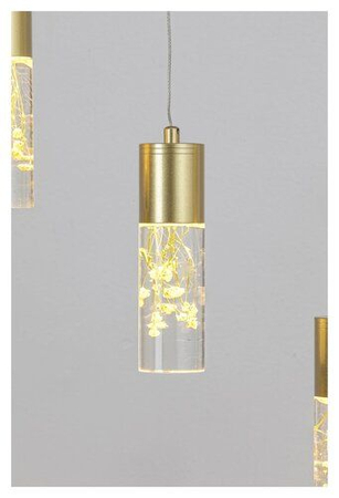 Lampa wisząca Rabalux Floresta 6559 złoty