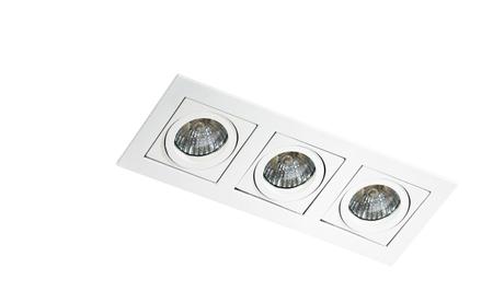 Oprawa wpuszczana PACO 3 WHITE Azzardo AZ0802 biały