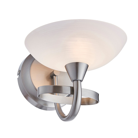 Kinkiet Endon Lighting Cagney CAGNEY-1WBSC chrom