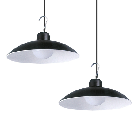 Eko-Light Lampa Solarna Saturn Pojedyncza EKO9150 CZARNY