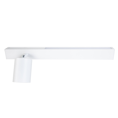 Milagro Kinkiet Magnet 9W+1xGU10 3000/4000K Biały Lewy ML1129 BIAŁY