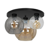 Milagro Lampa sufitowa SOFIA MIX 3xE27 MLP6589 CZARNY