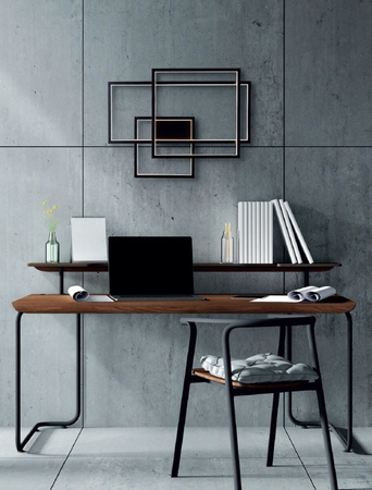 Kinkiet Maxlight GEOMETRIC W0233D czarny/chrom