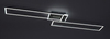 Lampa sufitowa Rabalux Benedick 71015 srebrny/ szczotkowane aluminium
