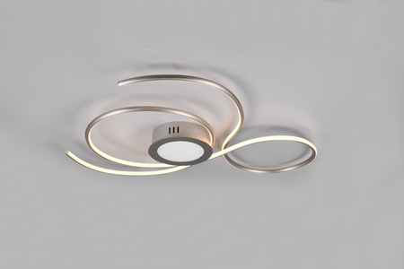 Lampa sufitowa Trio 623419207 srebrny