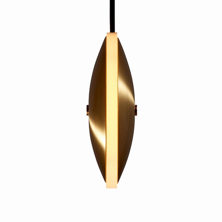 Lampa wisząca Graypants GP-284-a LED Chrona Dish6v brass